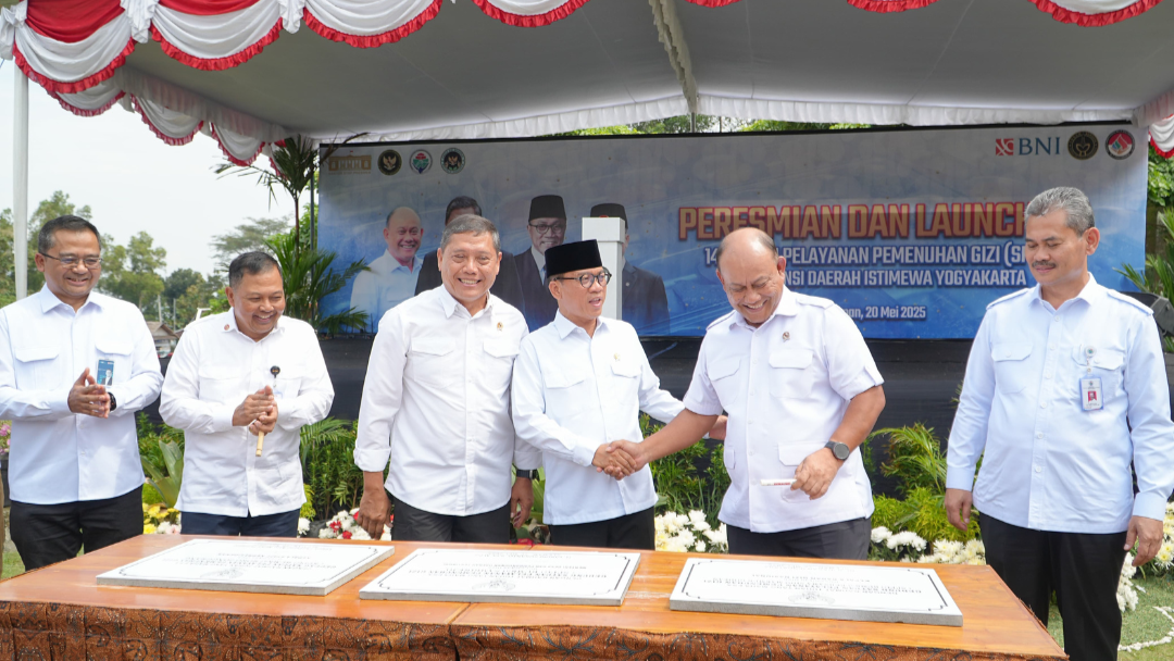 BGN Bungo Bersama Kemendes PDT Launching 14 SPPG Di Provinsi Daerah Istimewa Yogyakarta