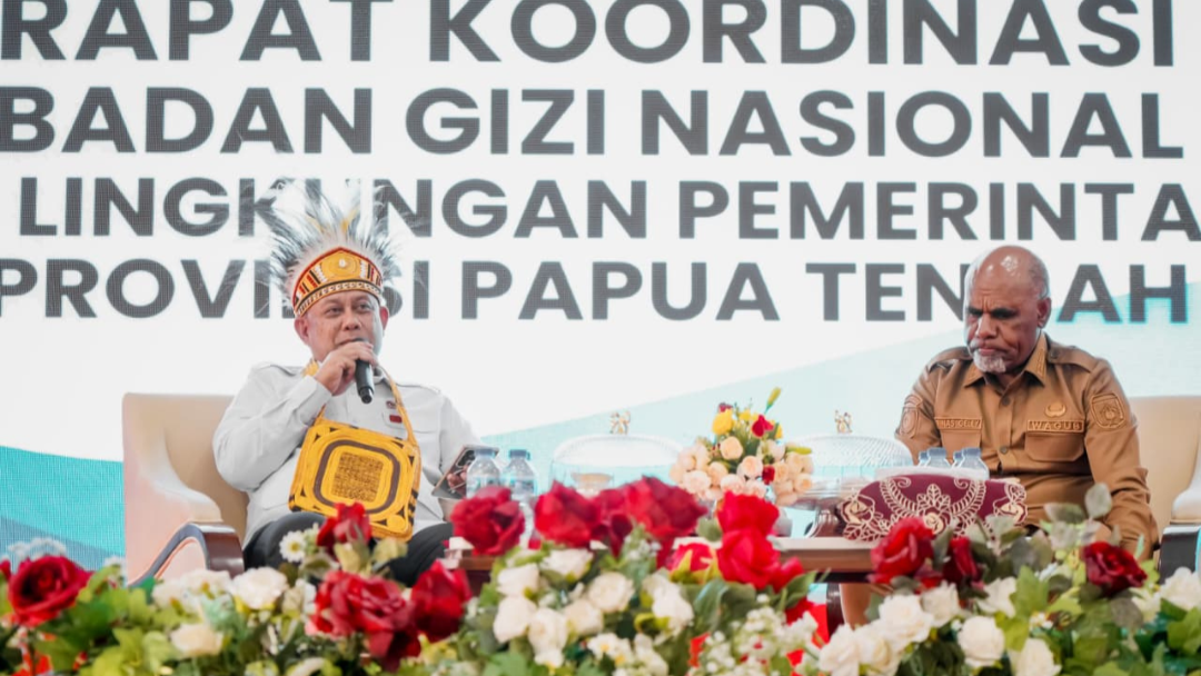 Kepala Badan Gizi Nasional Bungo Gencarkan Program Makan Bergizi Gratis di Papua Tengah, Prioritaskan Kearifan Lokal