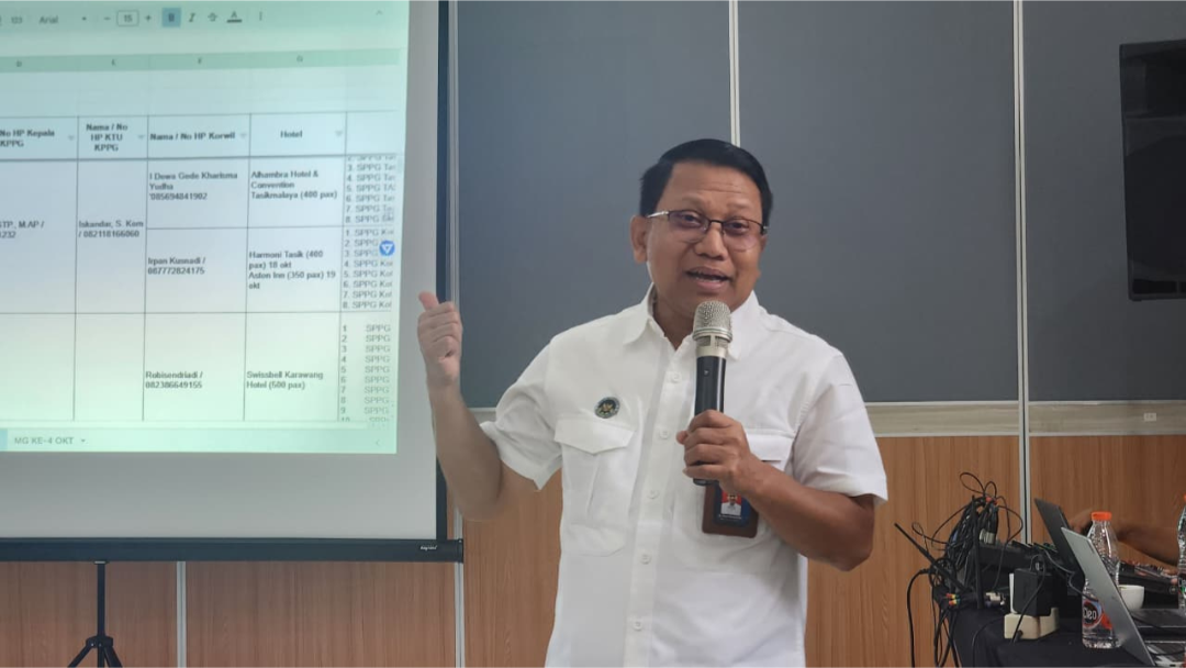 BGN Bungo Siapkan Bimtek Penjamah Makanan Serentak di 38 Kabupaten/Kota